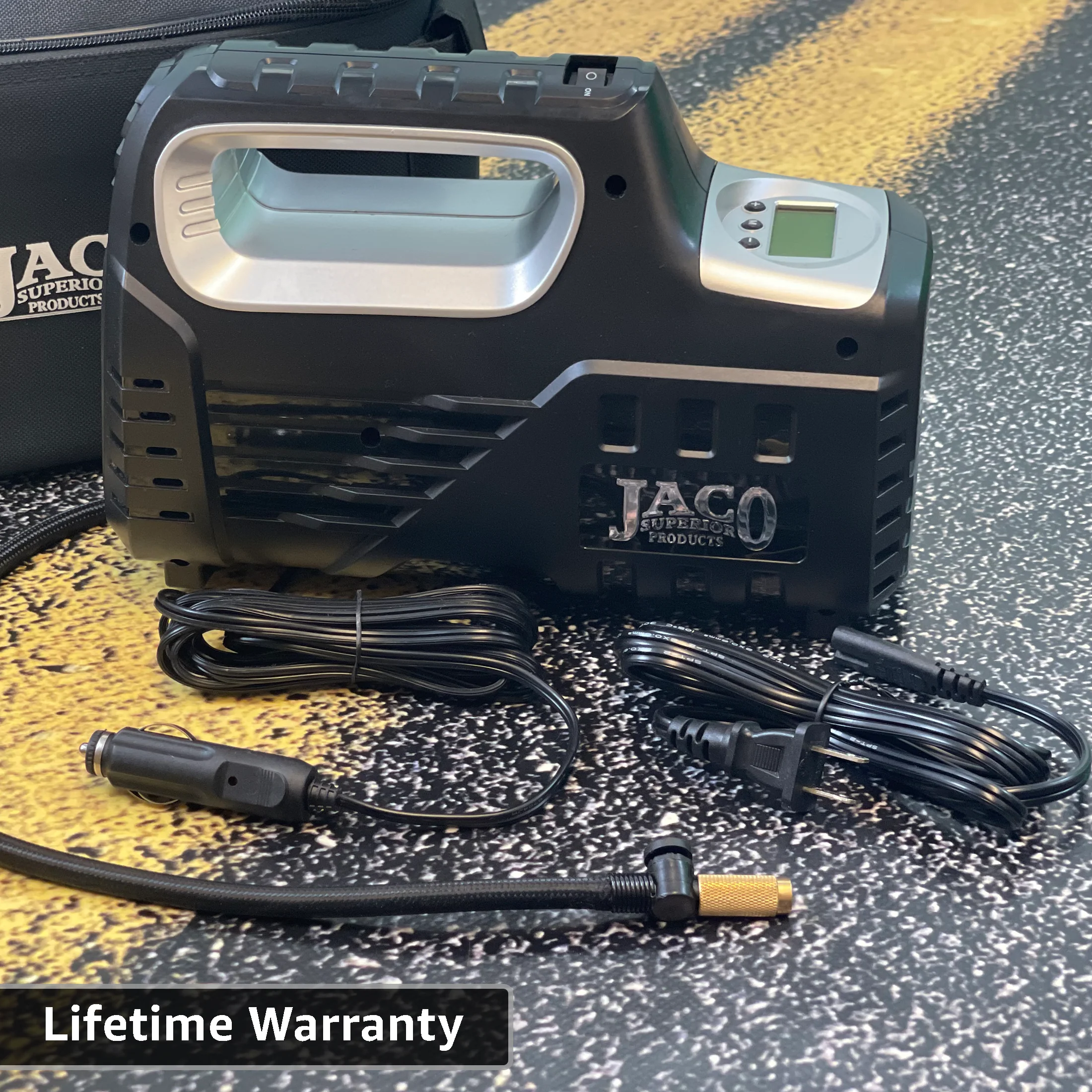 SmartPro™ 2.0 Digital Tire Inflator (AC/DC) - Automatic Portable Air Compressor - 100 PSI - Image 6