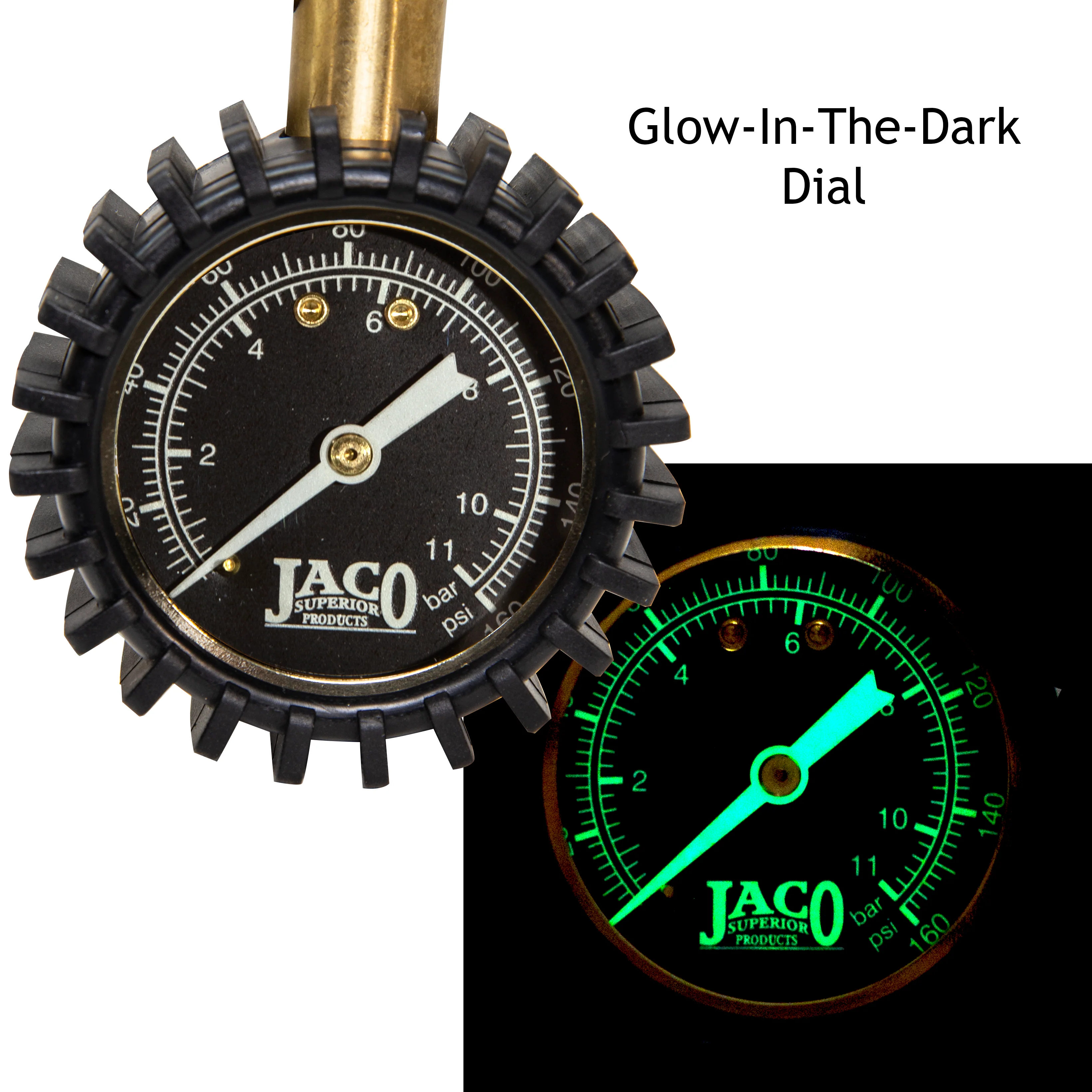 BikePro™ Presta Tire Pressure Gauge - 160 PSI | Presta & Schrader (Hybrid/Road Bikes) - Image 6